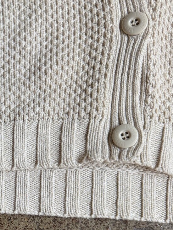 Liz Claiborne Cream Cardigan - Picture 5 of 9